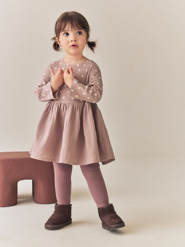Brown Spot Long Sleeve Jersey