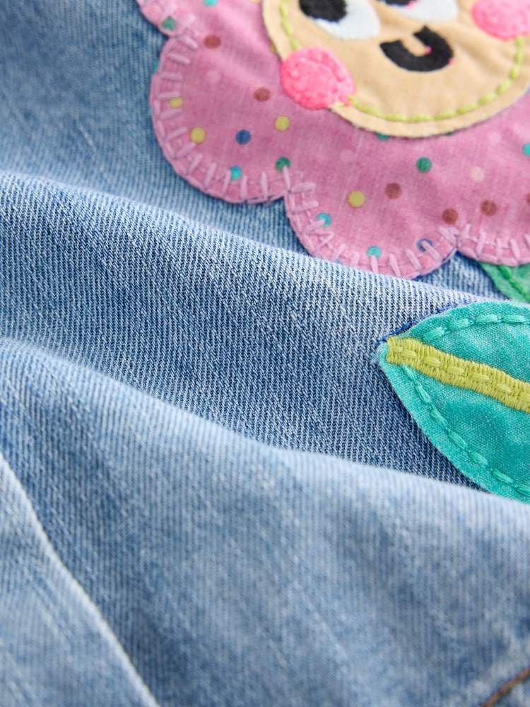 Blue Denim Long Sleeve Dress (3mths-8yrs)