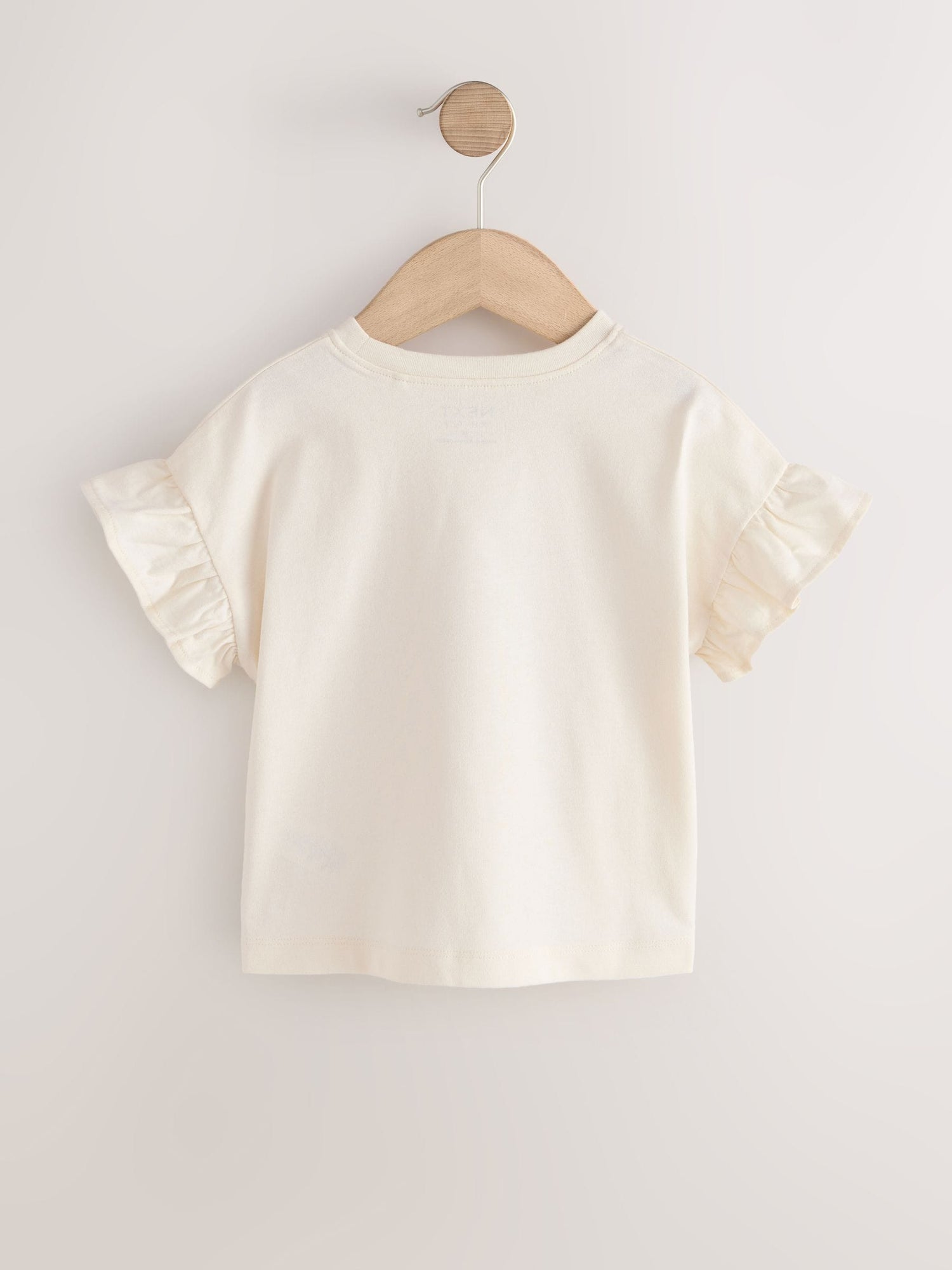Neutral Pink Cat Short Sleeve T-Shirts 4 Pack (3mths-7yrs) - Size 3-6 Months (62-68cm)