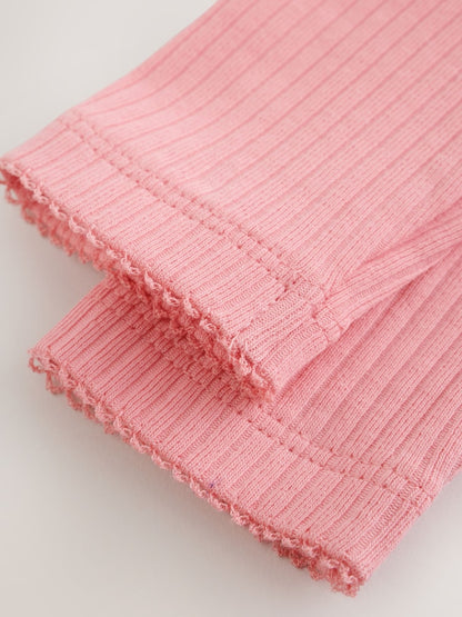 Ecru Knit Baby Bodysuit &amp; Dungaree 2 Piece Set (0mths-2yrs)