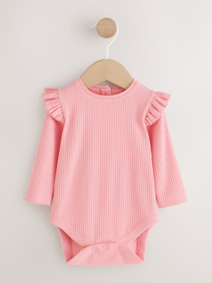 Ecru Knit Baby Bodysuit &amp; Dungaree 2 Piece Set (0mths-2yrs)