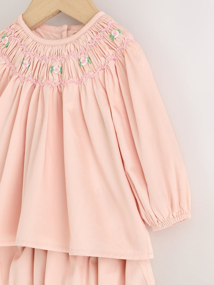 Pink Smock Woven
