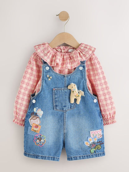 Denim Horse Dungarees