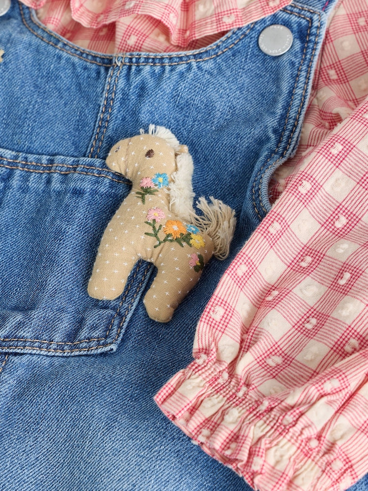 Denim Horse Dungarees