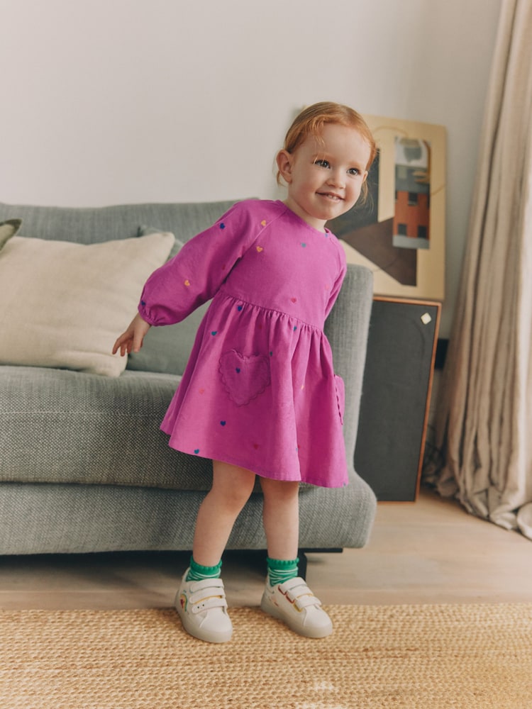 Magenta Pink Long Sleeve Cord