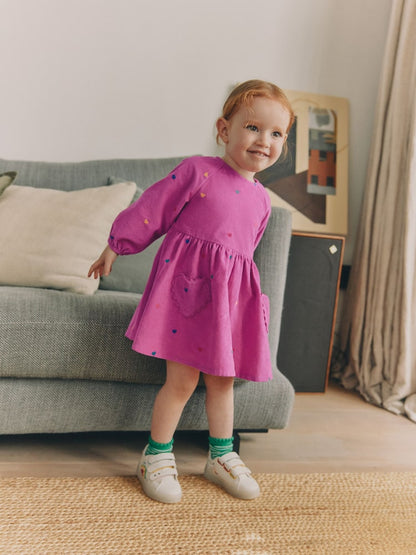 Magenta Pink Long Sleeve Cord