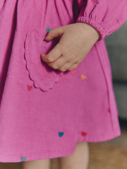Magenta Pink Long Sleeve Cord