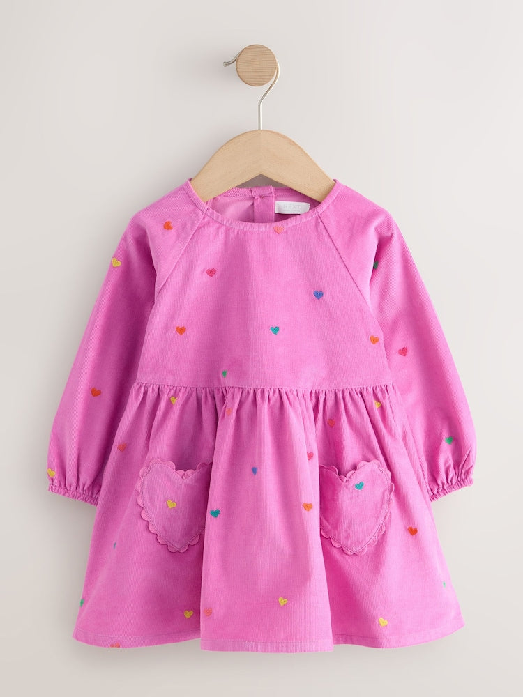 Magenta Pink Long Sleeve Cord
