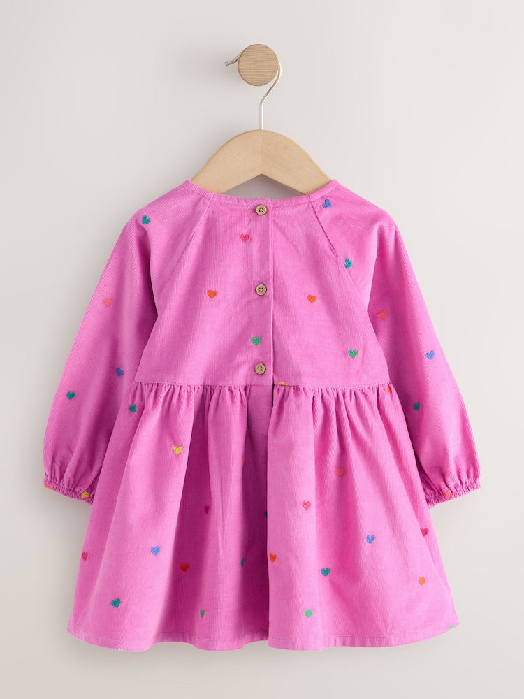 Magenta Pink Long Sleeve Cord