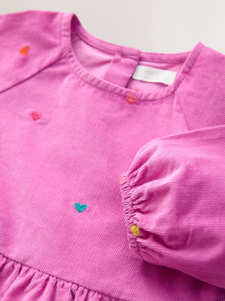 Magenta Pink Long Sleeve Cord