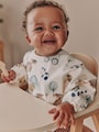 Neutral Weaning And Feeding Sleeved Bib - Size 6-12 Months (68-80cm)