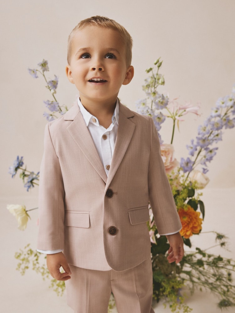 Pink Blazer (3mths-9yrs) - Size 3-6 Months (62-68cm) - Pink
