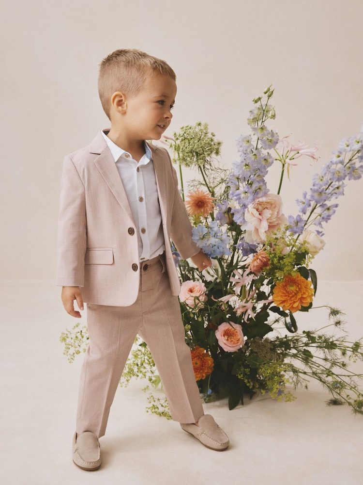 Pink Blazer (3mths-9yrs) - Size 3-6 Months (62-68cm)