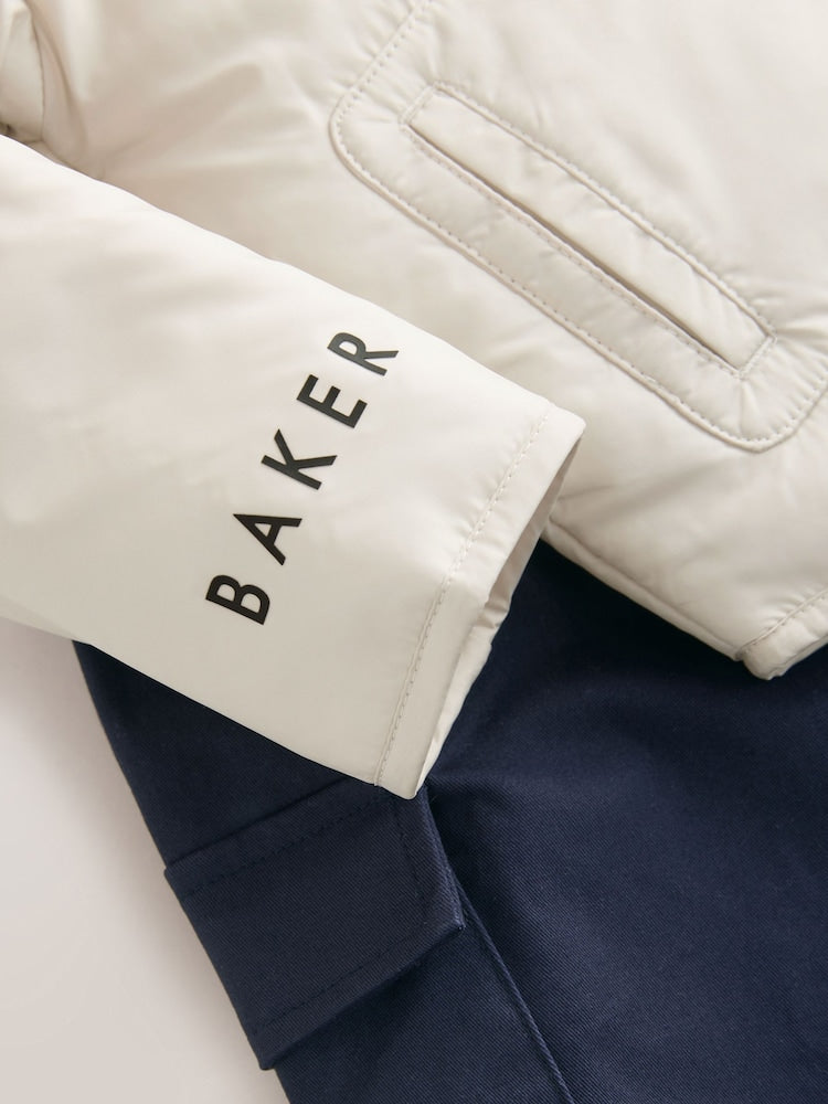 Baker by Ted Baker Bomber Jacket, T-Shirt and Joggers Set
