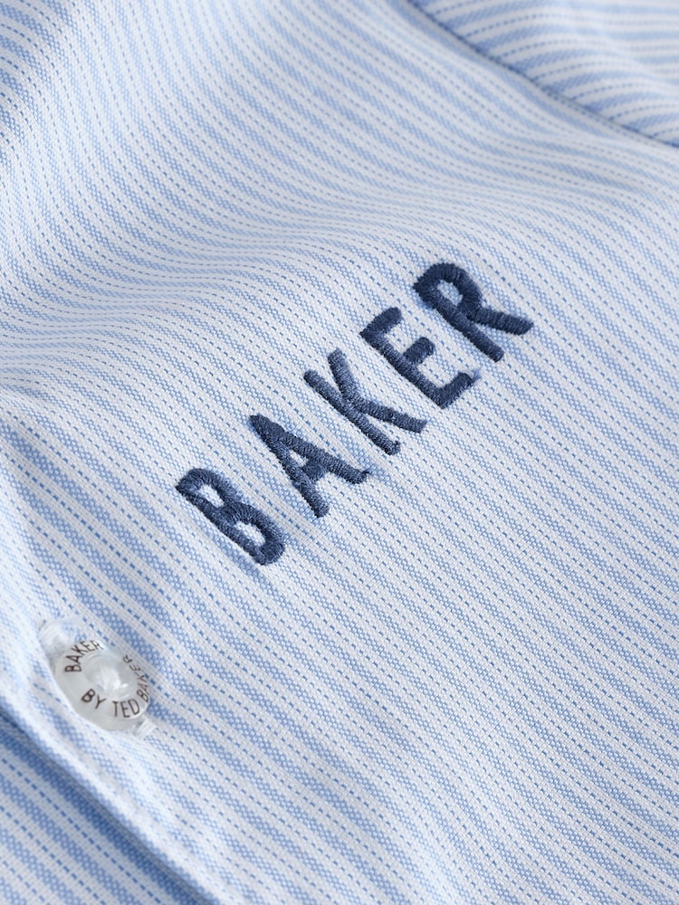 Baker by Ted Baker Blue/Navy Textured Smart Romper