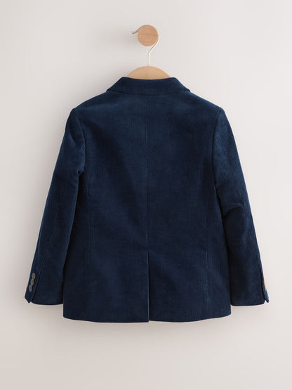 Navy Blue Corduroy Blazer (3-16yrs)