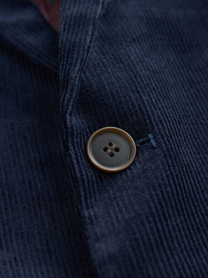 Navy Blue Corduroy Blazer (3-16yrs)