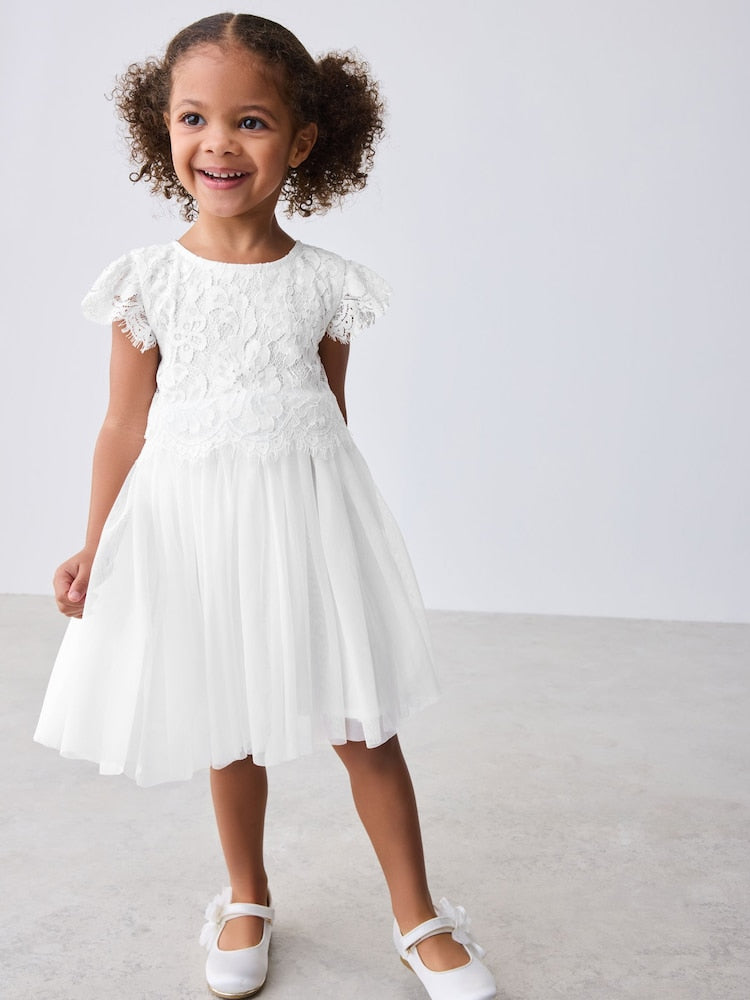 Baker by Ted Baker Lace Mesh Dress