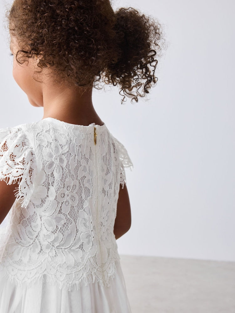 Baker by Ted Baker Lace Mesh Dress