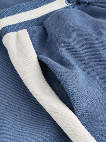Baker by Ted Baker Blue Varsity Sweatshirt and Joggers Set