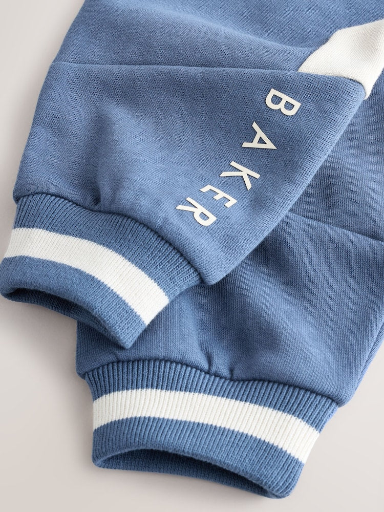 Baker by Ted Baker Blue Varsity Sweatshirt and Joggers Set
