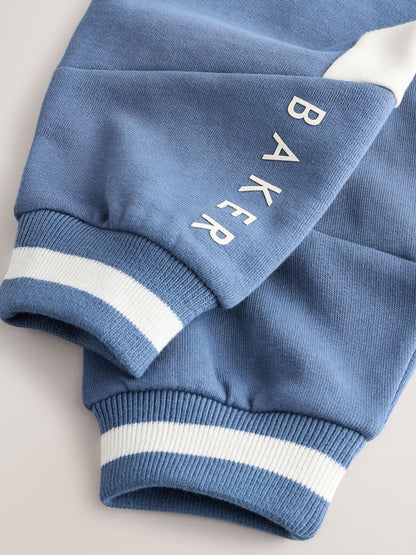 Baker by Ted Baker Blue Varsity Sweatshirt and Joggers Set