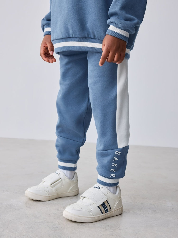 Baker by Ted Baker Blue Varsity Sweatshirt and Joggers Set
