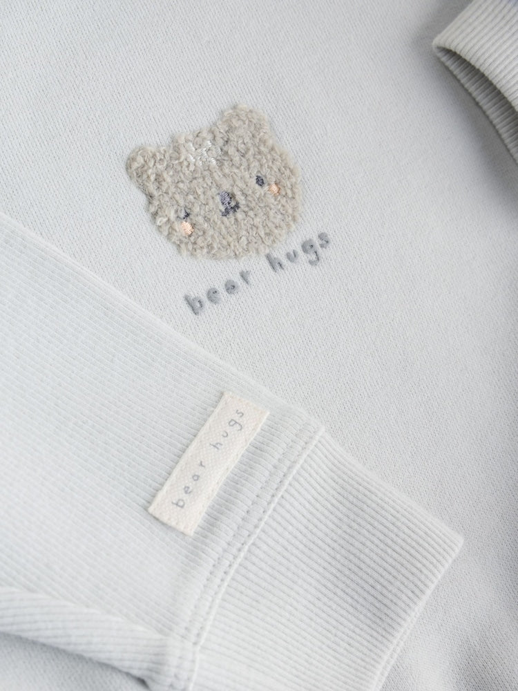 Grey Bear Sweat and Leggings Baby Set (0mths-2yrs)