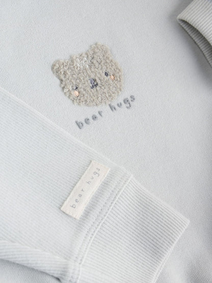 Grey Bear Sweat and Leggings Baby Set (0mths-2yrs)