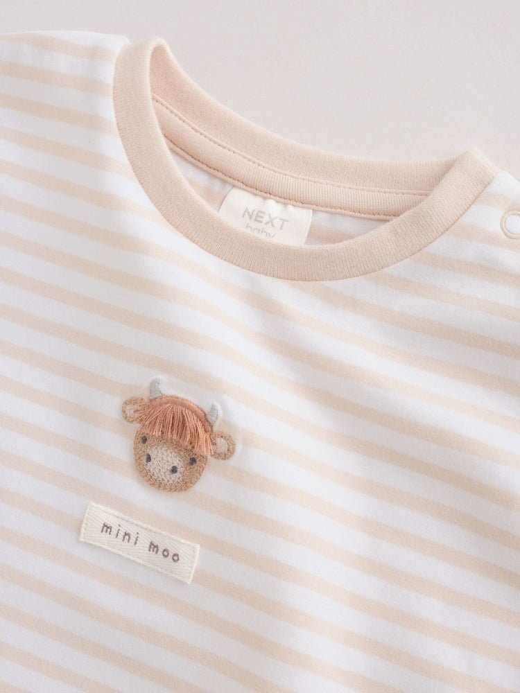 Neutral Hamish Top and Legging Baby Set (0mths-2yrs)