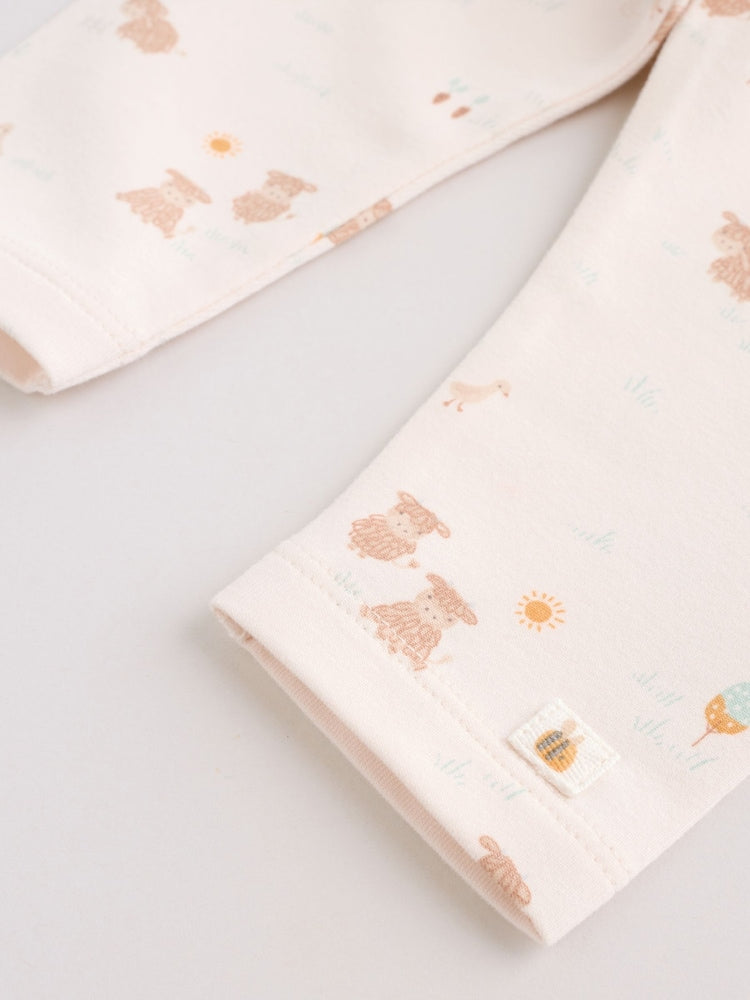 Neutral Hamish Top and Legging Baby Set (0mths-2yrs)