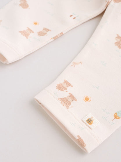 Neutral Hamish Top and Legging Baby Set (0mths-2yrs)