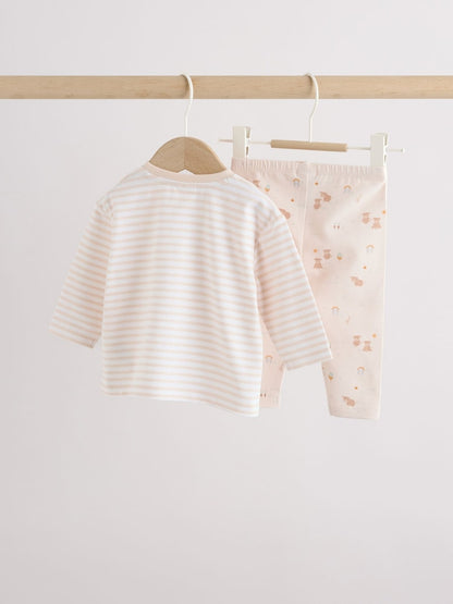 Neutral Hamish Top and Legging Baby Set (0mths-2yrs)