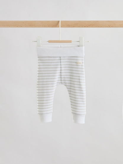 White Jersey Jacket Bodysuit and Leggings 3 Piece Baby Set (0mths-2yrs)