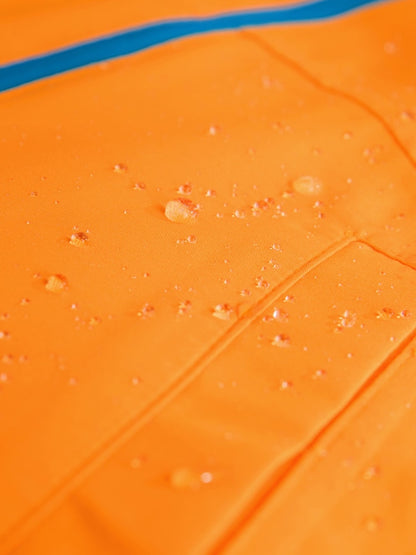 Orange Waterproof Cagoule (3mths-7yrs) - Size 3-6 Months (62-68cm)