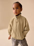 Neutral Collared Coach Jacket (3mths-7yrs) - Size 3-6 Months (62-68cm) - Neutral Collared Coach