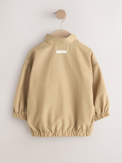Neutral Collared Coach Jacket (3mths-7yrs) - Size 3-6 Months (62-68cm)