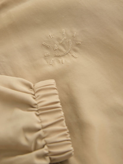 Neutral Collared Coach Jacket (3mths-7yrs) - Size 3-6 Months (62-68cm)