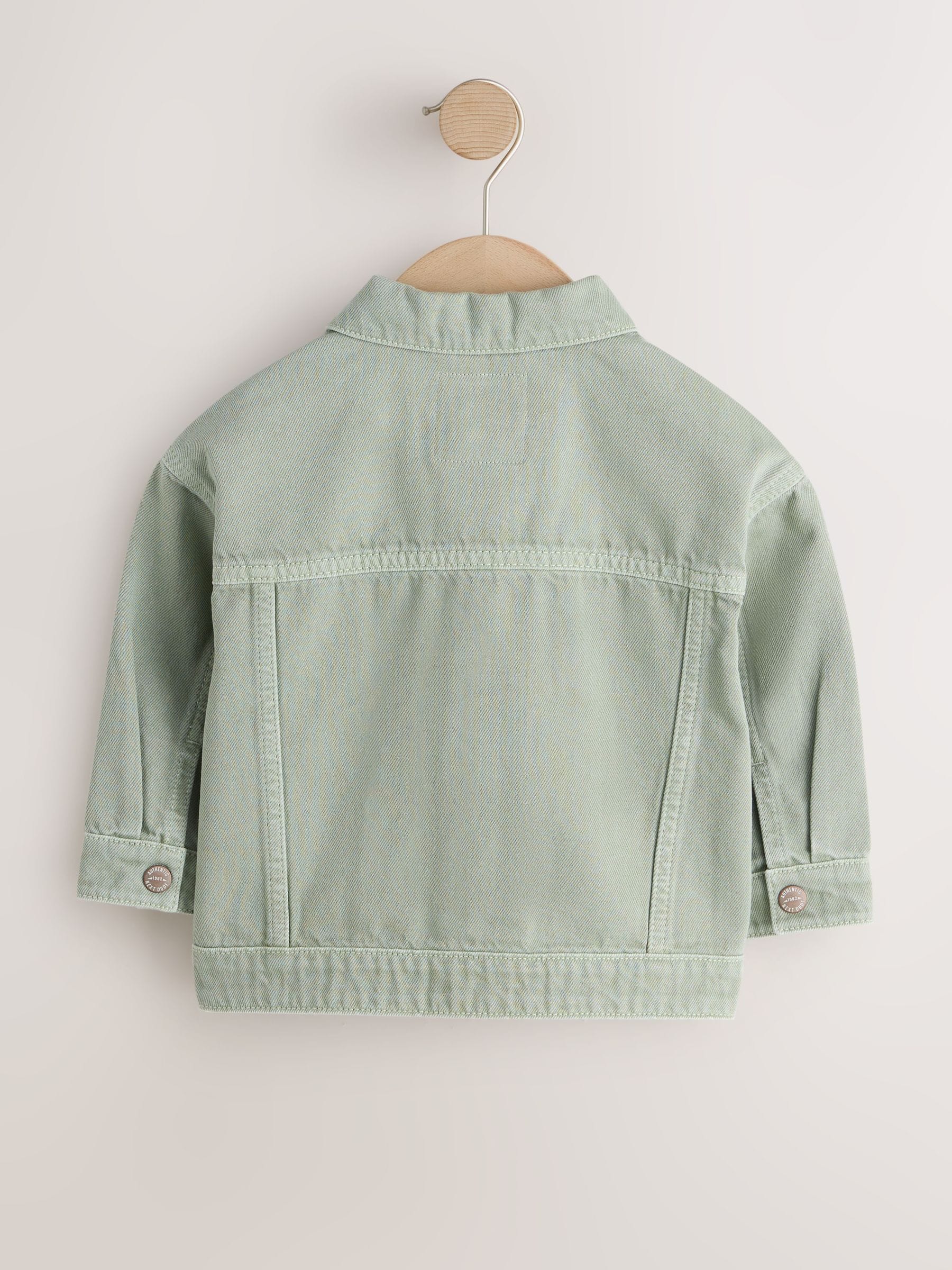 Sage Green Jacket (3mths-10yrs) - Size 3-6 Months (62-68cm)
