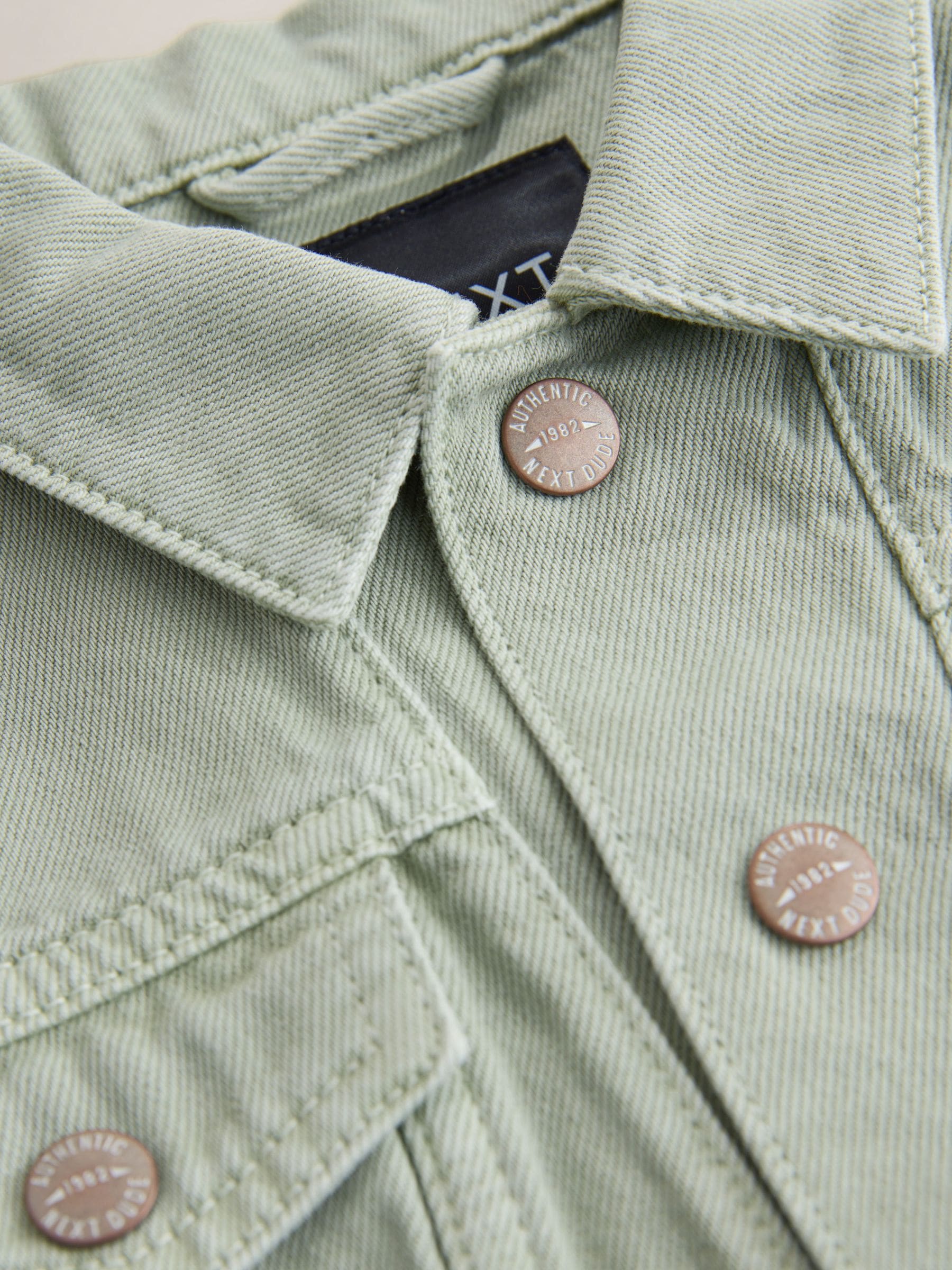 Sage Green Jacket (3mths-10yrs) - Size 3-6 Months (62-68cm)