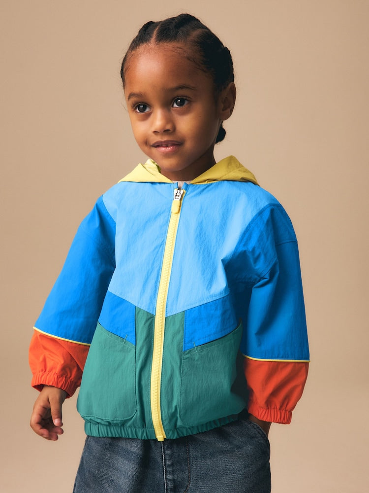 Colour Block Track Jacket (3mths-7yrs) - Size 3-6 Months (62-68cm)