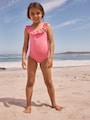Pink Broderie Frill Swimsuit (3-16yrs) - Size 3 Years (98cm)