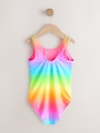Rainbow Ombre Scoop Neck Swimsuit (3-16yrs) - Size 3 Years (98cm)