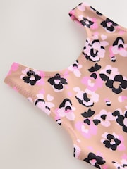 Pink Animal Swimsuit (3mths-10yrs) - Size 3-6 Months (62-68cm)
