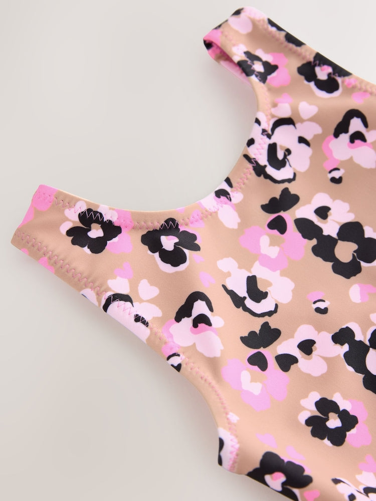 Pink Animal Swimsuit (3mths-10yrs)