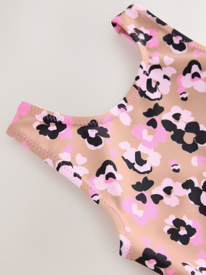 Pink Animal Swimsuit (3mths-10yrs)