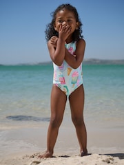 Pink/Blue Ice Cream Swimsuit (3mths-10yrs) - Size 3-6 Months (62-68cm)