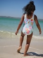 Pink/Blue Ice Cream Swimsuit (3mths-10yrs) - Size 3-6 Months (62-68cm)