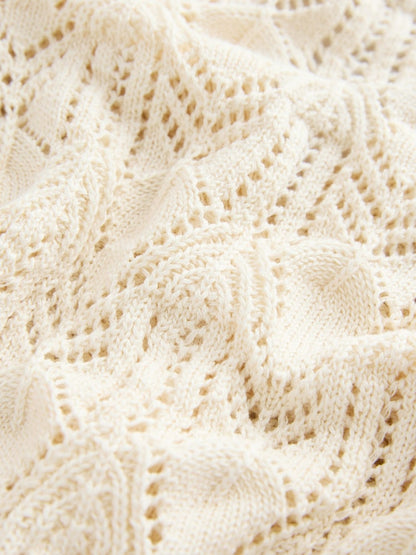 Ecru Knitted Cardigan (3-16yrs) - Size 3 Years (98cm)