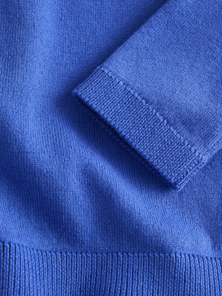 Cobalt Blue Cardigan (3mths-10yrs) - Size 3-6 Months (62-68cm)